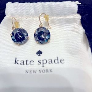 Kate Spade mystic topaz earrings